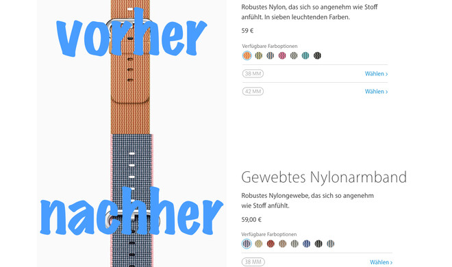 Gewebtes Nylonarmband