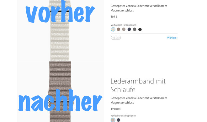 Lederarmband mit Schlaufe