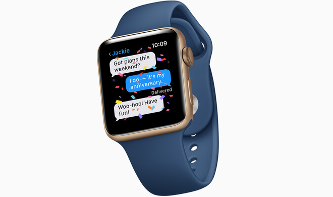 Kein Grund für Konfetti: Das Ladekabel der neuen Apple Watch ist nur noch einen Meter lang