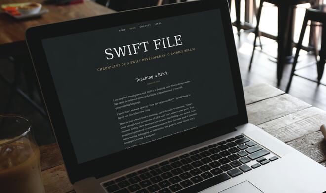 Swift File auf dem MacBook