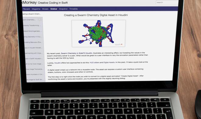 FlexMonkey auf dem MacBook