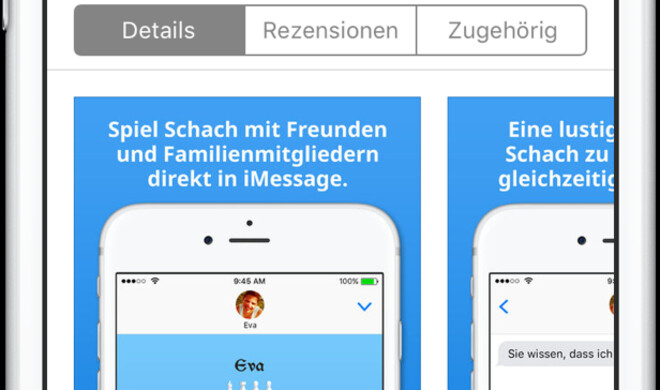 Schachmatt! im iMessage-App-Store