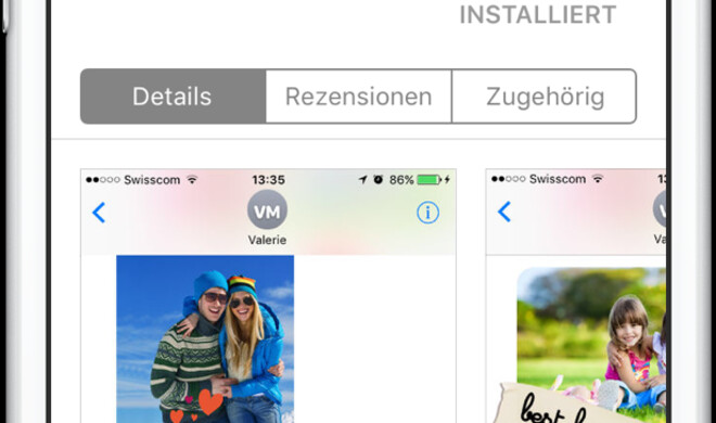 Appygraph im iMessage-App-Store