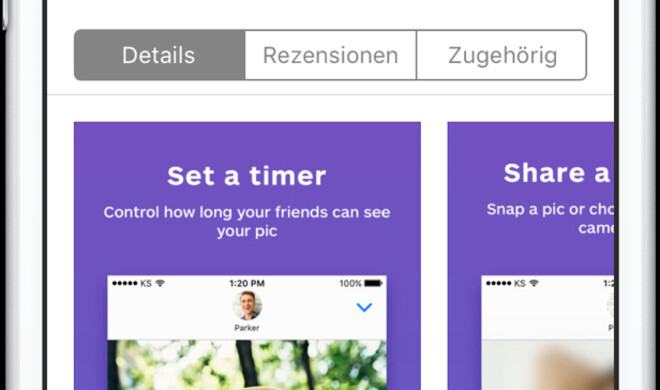 Blur im iMessage-App-Store