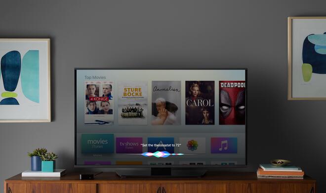 Apple TV der 4. Generation mi tvOS 10