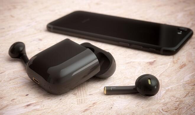 AirPods in Diamantschwarz, Konzept