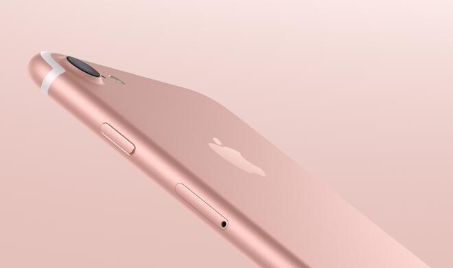 iPhone 7 in Roségold