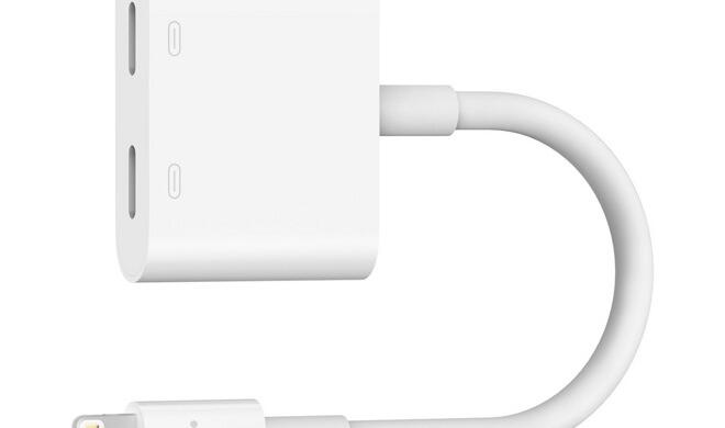 RockStar Lightning-Audio und Ladeadapter