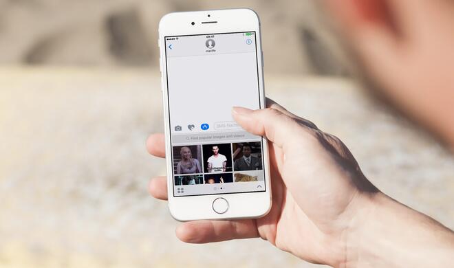 Keine lustigen GIFs mehr in iMessage