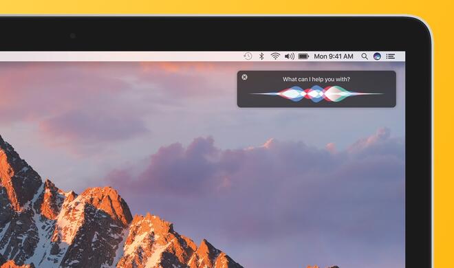 Siri am MacBook