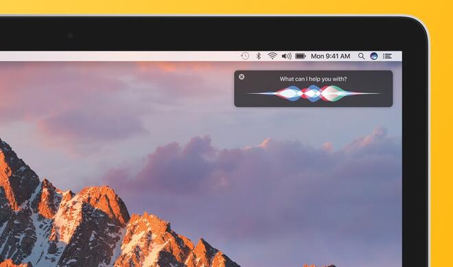 Siri in macOS Sierra