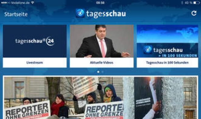 Tagesschau-App für das iPad
