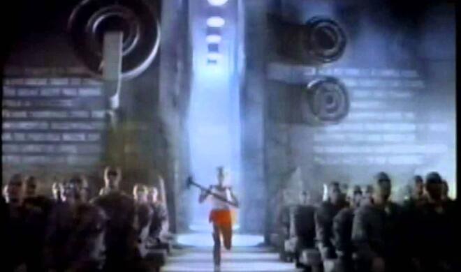 Szene aus 1984-Werbespot Apples