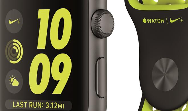 Die Nike-Version der Apple Watch Series 2 hat einige Besonderheiten