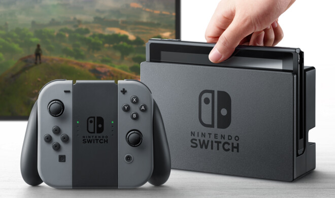 Nintendo Switch, Joy-Con-Controller und Station