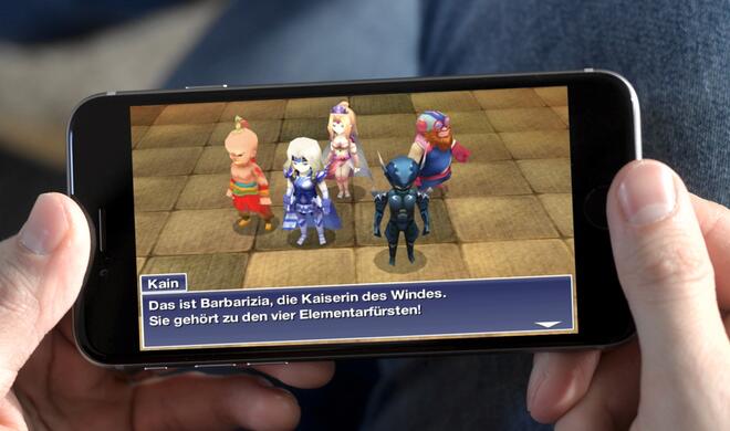 Square Enix IV auf dem iPhone