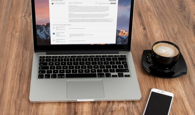 Das Update auf macOS 10.12.1 ist fertig