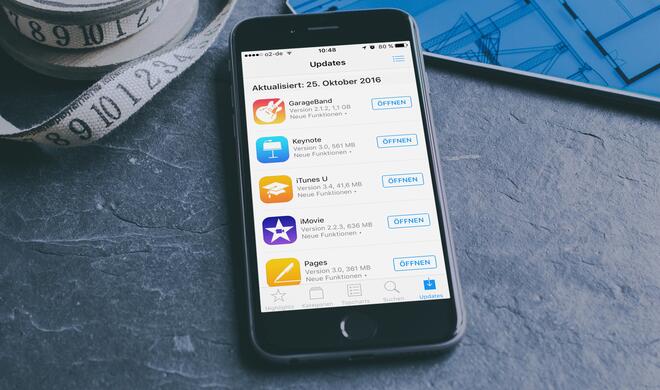Gestern Abend gab es nicht nur ein Update für iOS