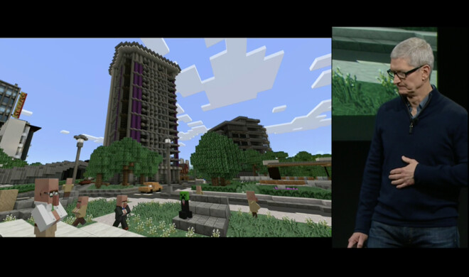 Minecraft auf dem Apple TV 4