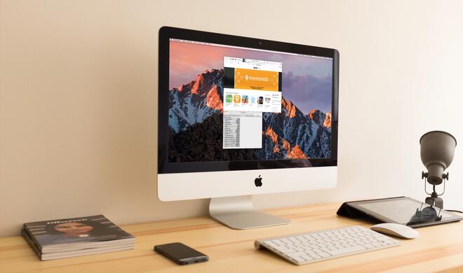 Fenster kleben aneinander in macOS Sierra