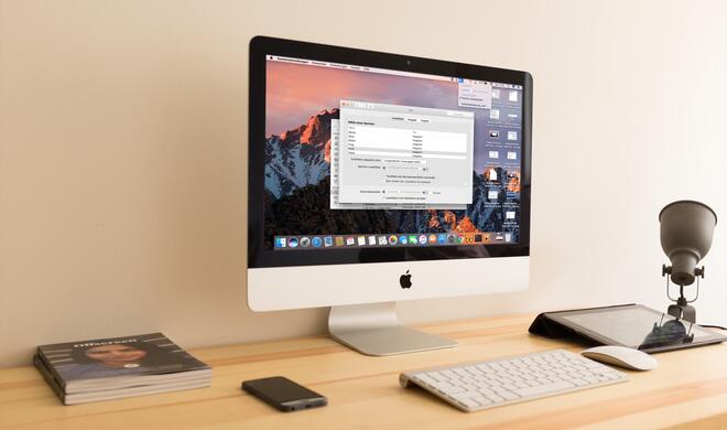 macOS Sierra auf einem iMac