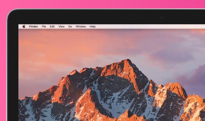 macOS Sierra auf dem MacBook
