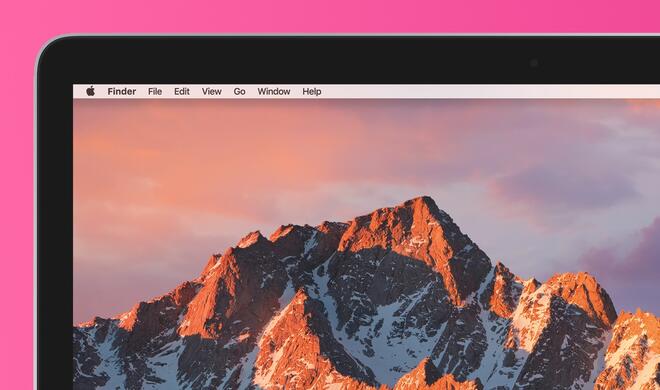macOS Sierra auf dem MacBook