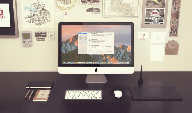 Chaos reduzieren in macOS Sierra