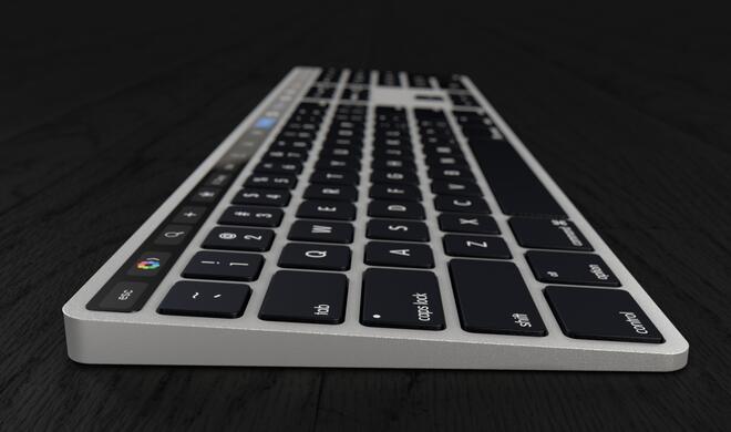 Magic Keyboard mit Touch Bar - Mock-Up