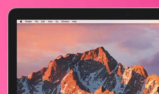 macOS Sierra auf dem MacBook