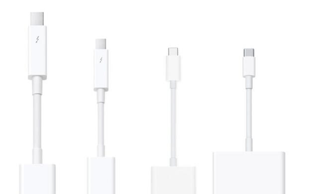 Diverse USB-C-Adapter von Apple
