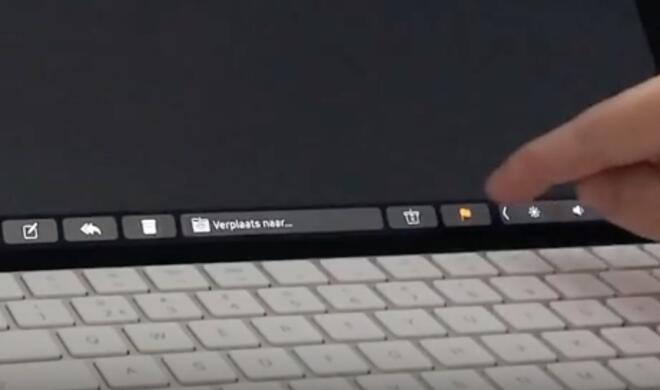 Touch Bar Demo auf dem iPad