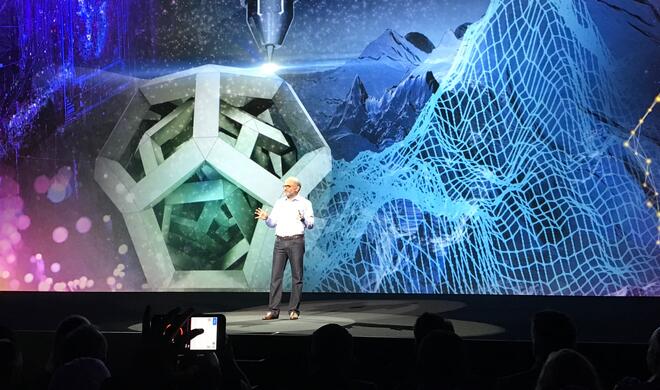 Adobe-CEO Shantanu Narayen eröffnete die weltgrößte Kreativmesse Adobe MAX in San Diego