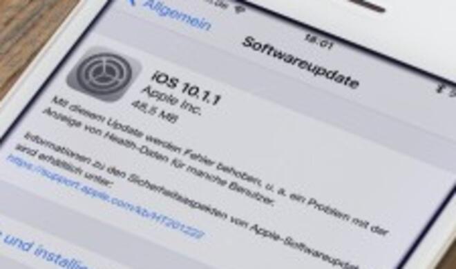 iOS 10.1.1 in neuer Version erschienen