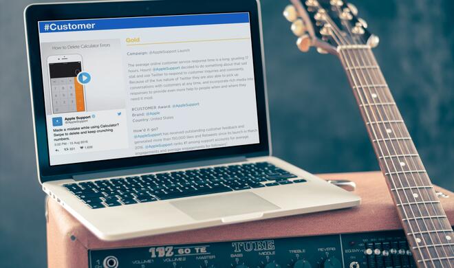 @AppleSupport hat eine Auszeichnung erhalten