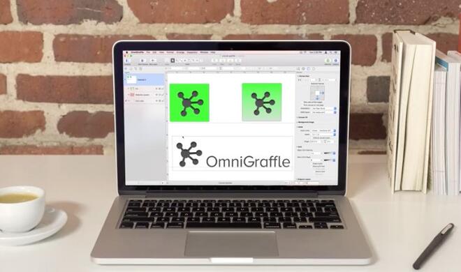 OmniGraffle 7 mit Bézier-Funktionen