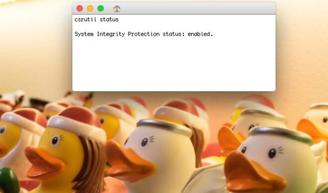 Systemintegritätsschutz bei vielen MacBook Pro ausgeschaltet
