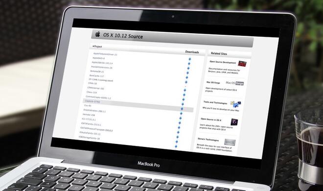 Darwin-Quellcode von macOS 10.12 Sierra erschienen