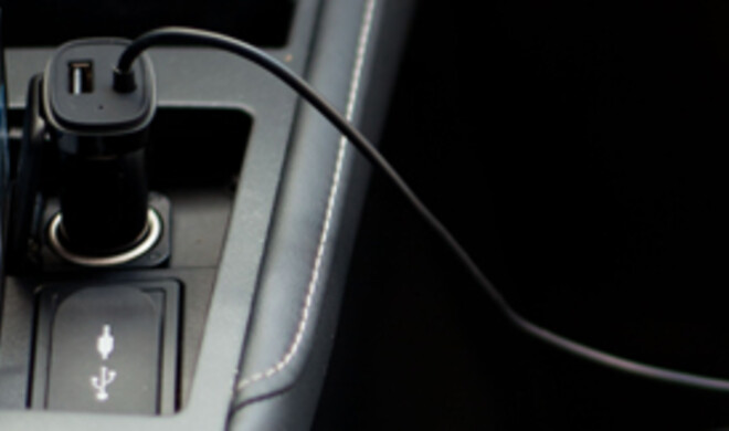 Zigarettenanzünder-Adapter mit USB-C