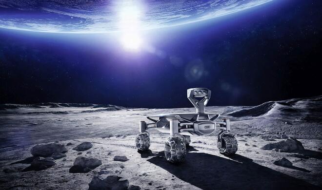 Bald fährt ein Audi auf dem Mond!
