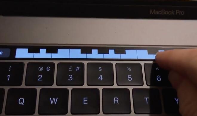 Touch Bar Piano