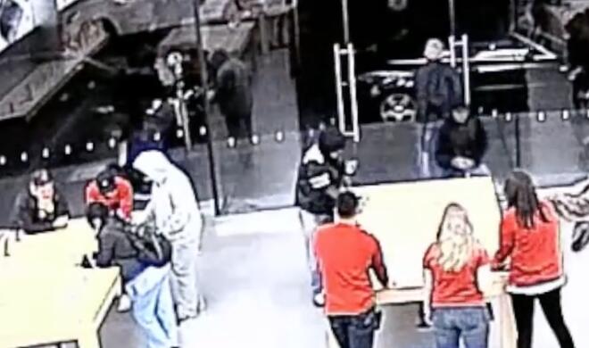 Überfall auf den Apple Store an der Chestnut Street in San Francisco