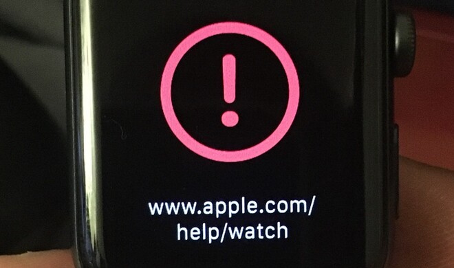 Fehler beim Update der Apple Watch auf watchOS 3.1.1