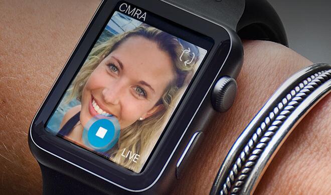 Uhrarmband mit Kamera