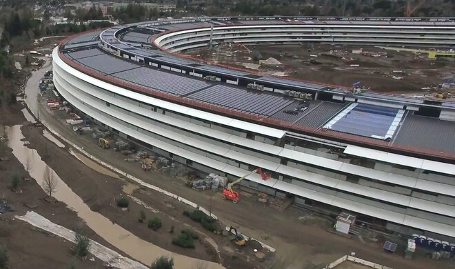 Apple Campus 2 im Januar