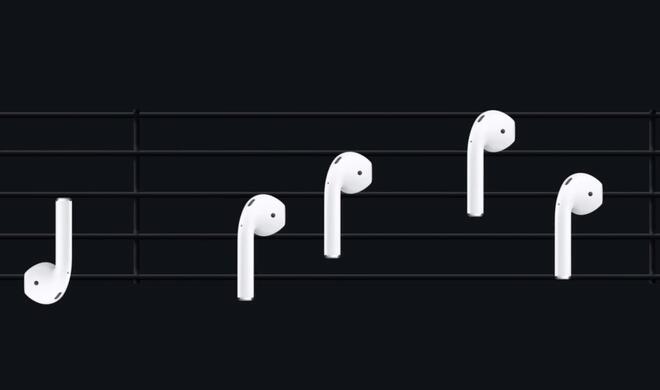 AirPods-Werbung