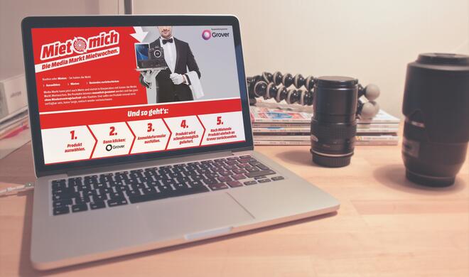 Der MediaMarkt vermietet jetzt auch