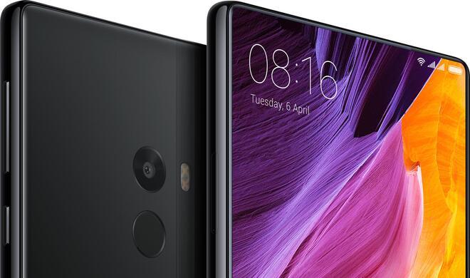 Atemberaubend: Über 90 Prozent der Frontseite nutzt das Mi Mix für die Bildschirmdarstellung. Die Verarbeitung ist wie aus einem Guss.