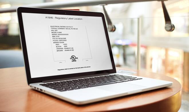 Die Skizze des zugelassenen Geräts gibt wenig Aufschluss