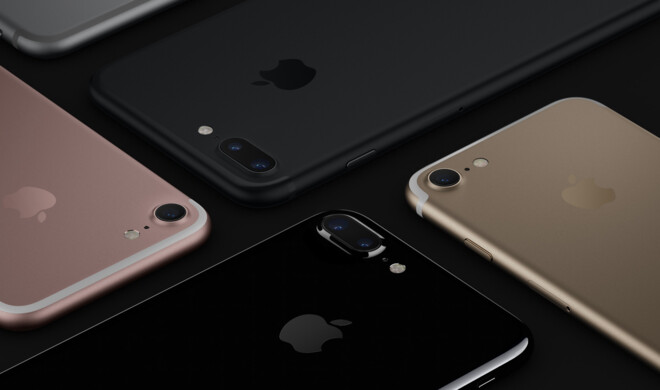 iPhone 7 und das Plus-Modell Seite an Seite